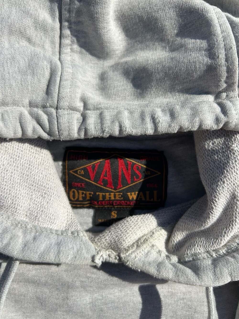 Vintage Vans Gilbert Crockett Off The Wall Skate Y2K Skater Hoodie S